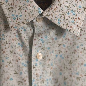 Floral Button Up Shirt for Men